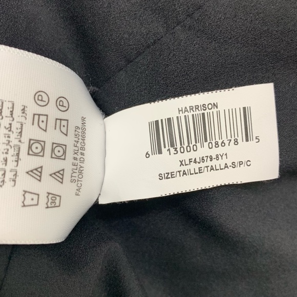 BCBGMaxAzria Harrison Zip Up Lightweight Bomber Jacket Top Paisley Blouse Size S - Picture 15 of 15